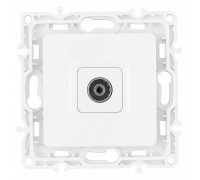 ТВ-розетка без рамки Arte Milano am-217 217.43-1.white