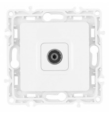 ТВ-розетка без рамки Arte Milano am-217 217.43-1.white