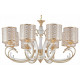 Подвесная люстра Arte Milano Florentia-1237 301237/8 Wh/Gd
