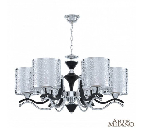 Подвесная люстра Arte Milano Florentia-6787 306787/6 Bk/Ni