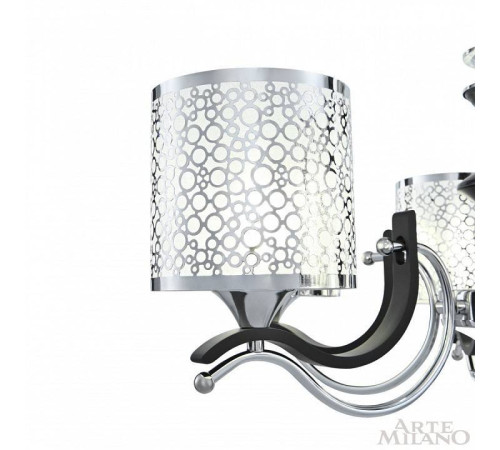 Подвесная люстра Arte Milano Florentia-6787 306787/6 Bk/Ni