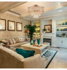 Люстра на штанге Arte Milano Sorrento-6109 376109/6/30/390 GD