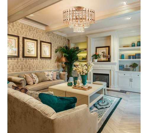 Люстра на штанге Arte Milano Sorrento-6109 376109/6/30/390 GD