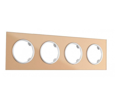 Рамка на 4 поста Arte Milano am-502.01 502.01-4.shampan
