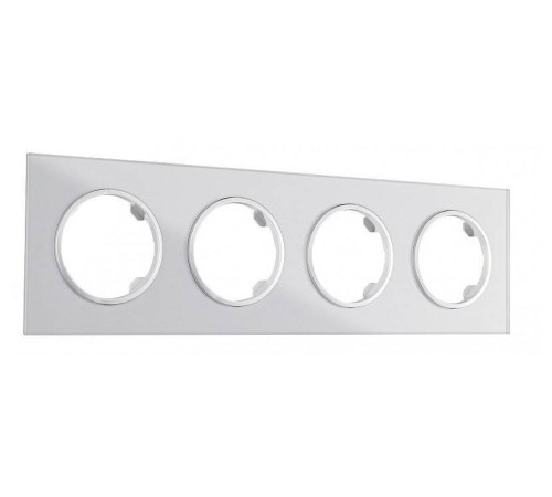 Рамка на 4 поста Arte Milano am-502.01 502.01-4.silver