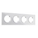 Рамка на 4 поста Arte Milano am-502.01 502.01-4.silver