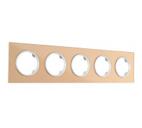 Рамка на 5 постов Arte Milano am-502.01 502.01-5.shampan