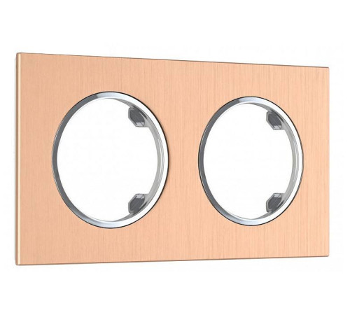 Рамка на 2 поста Arte Milano am-502.11 502.11-2.pink