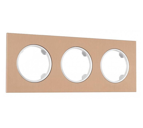 Рамка на 3 поста Arte Milano am-502.11 502.11-3.brown