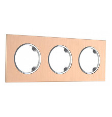 Рамка на 3 поста Arte Milano am-502.11 502.11-3.pink