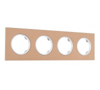 Рамка на 4 поста Arte Milano am-502.11 502.11-4.brown