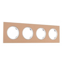 Рамка на 4 поста Arte Milano am-502.11 502.11-4.brown