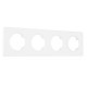 Рамка на 4 поста Arte Milano am-502.15 502.15-4.white