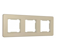 Рамка на 3 поста Arte Milano am-502.16 502.16-3.shampan