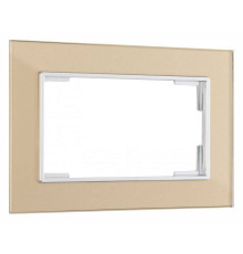 Рамка для двойной розетки Arte Milano am-503.02 503.02-double.shampan