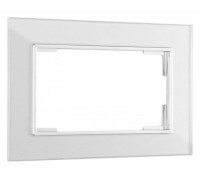 Рамка для двойной розетки Arte Milano am-503.02 503.02-double.silver