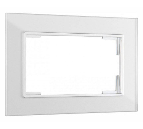 Рамка для двойной розетки Arte Milano am-503.02 503.02-double.silver