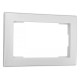 Рамка для двойной розетки Arte Milano am-503.06 503.06-double.silver