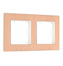 Рамка на 2 поста Arte Milano am-503.12 503.12-2.pink