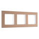 Рамка на 3 поста Arte Milano am-503.12 503.12-3.brown