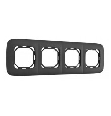 Рамка на 4 поста Arte Milano am-505.05 505.05-4.black