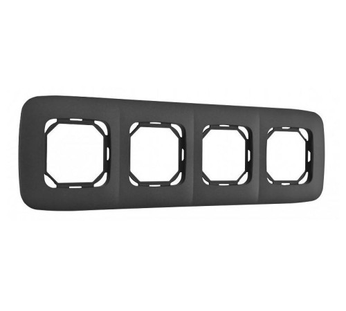 Рамка на 4 поста Arte Milano am-505.05 505.05-4.black