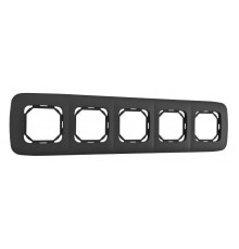 Рамка на 5 постов Arte Milano am-505.05 505.05-5.black