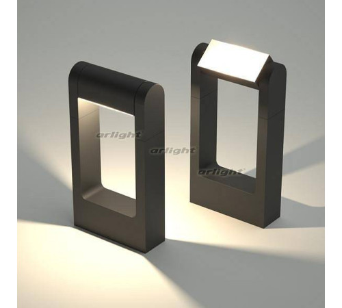 Наземный низкий светильник Arlight LGD-PATH-FRAME-ROTARY-H300-6W Warm3000 (BK, 111 deg, 230V) 020344(1)