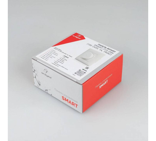 Панель-диммер клавишный встраиваемый Arlight SMART 025040