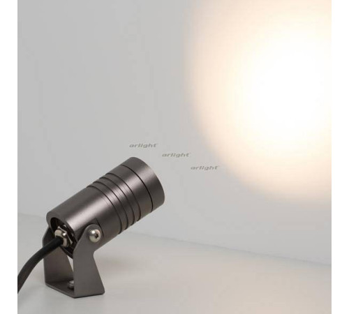 Наземный низкий светильник Arlight ALT-RAY-R42-5W Warm3000 (DG, 25 deg, 230V) 026446