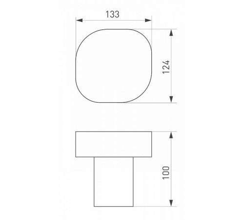 Наземный низкий светильник Arlight Swamp 030002