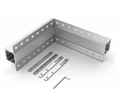 Соединитель угловой L-образный накладной Arlight S-LUX 30095