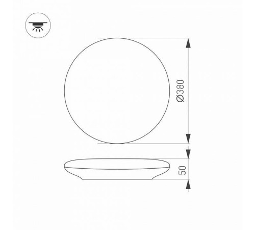 Накладной светильник Arlight CL-FRISBEE 030108