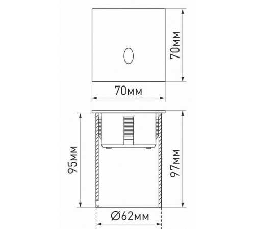 Встраиваемый светильник Arlight Gap 031167