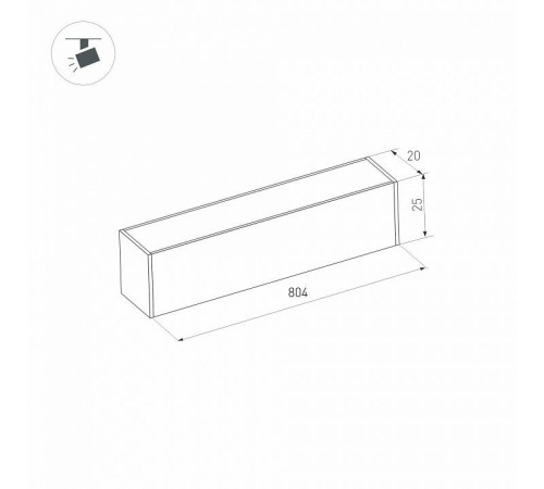 Встраиваемый светильник Arlight MAG-25 034212