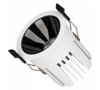 Встраиваемый светильник Arlight ATLAS-R100-10W Black 4000K 035455
