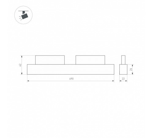Накладной светильник Arlight MAG-ORIENT 035567(1)