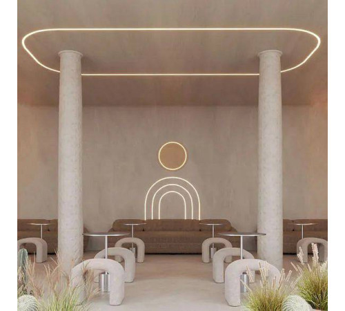 Профиль встраиваемый гибкий Arlight FANTOM-BENT 040331(1)