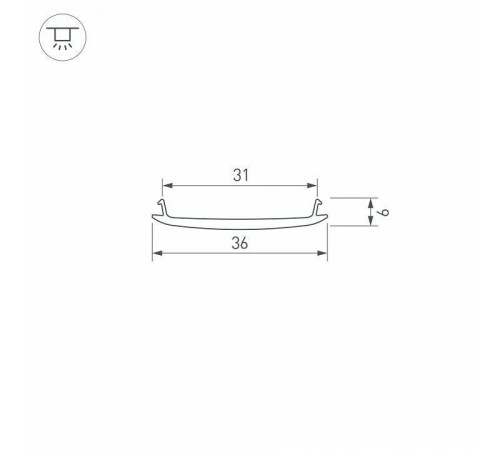 Рассеиватель Arlight STRETCH 040821