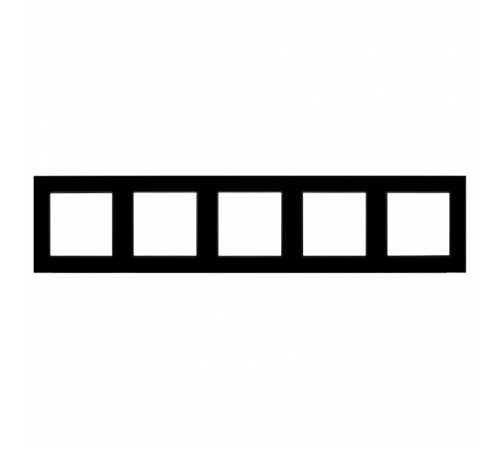 Рамка на 5 постов Arlight GLARE 043806