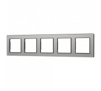 Рамка на 5 постов Arlight GLARE 043807