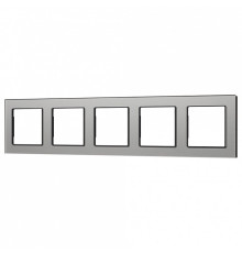 Рамка на 5 постов Arlight GLARE 043807
