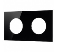 Рамка на 2 поста Arlight GLARE 043836