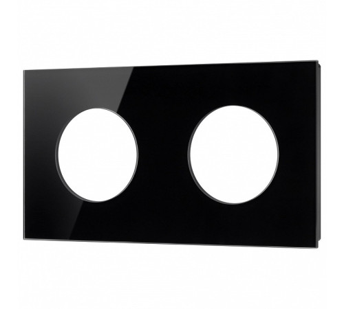 Рамка на 2 поста Arlight GLARE 043836