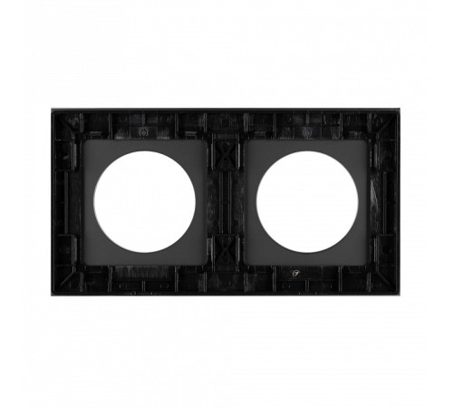 Рамка на 2 поста Arlight GLARE 043836