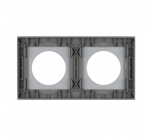 Рамка на 2 поста Arlight GLARE 043837