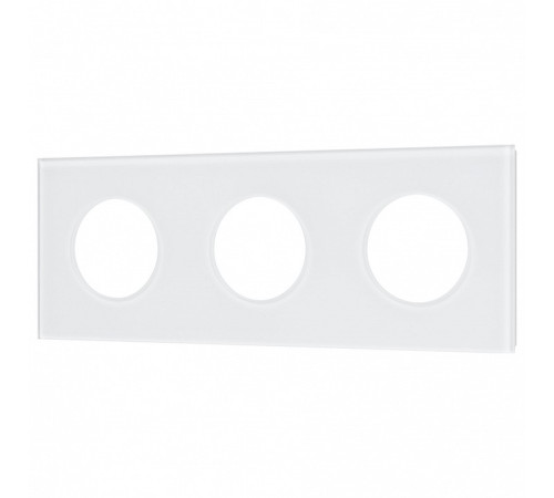 Рамка на 3 поста Arlight GLARE 043838