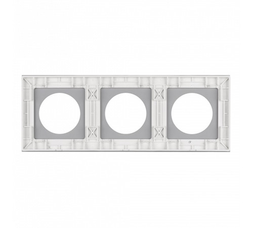 Рамка на 3 поста Arlight GLARE 043838