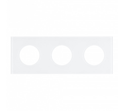 Рамка на 3 поста Arlight GLARE 043838