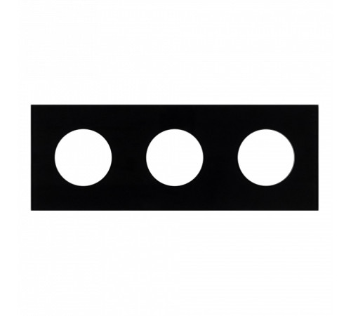 Рамка на 3 поста Arlight GLARE 043839